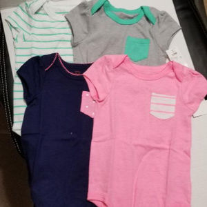 12 Month Old Baby Onesies 4 Pack